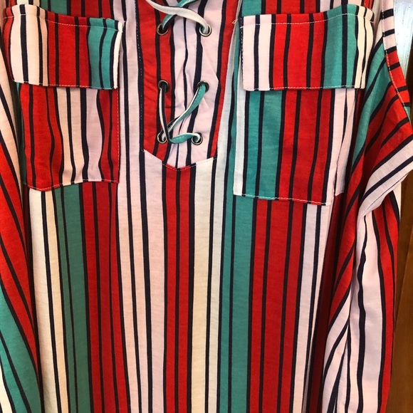 🌞🌴NWT Pretty striped sleeveless top - Picture 2 of 4